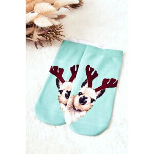 Socks Lama Green