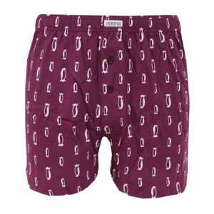 Andrie burgundy men's shorts (PS 5579 D)