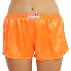 Women's shorts Styx classic rubber satin orange (L661)
