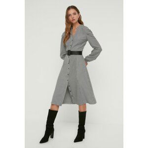 Trendyol Dress - Gray - Skater