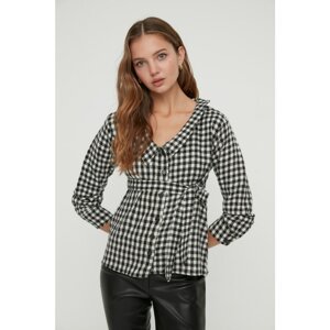 Trendyol Black Check Shirt