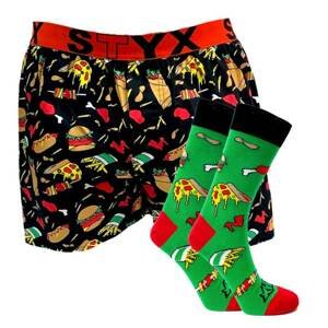 Men's shorts art sports rubber and socks Styx food (BH1253)