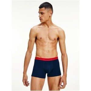 Set of three dark blue Tommy Hilfiger men's boxer shorts - Men's