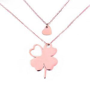 VUCH Fortune Rose Gold Pendant
