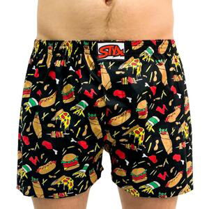 Men's shorts Styx art classic rubber oversized food (E1253)