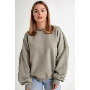 Chiara Wear Woman's Sweatshirt Olive 1