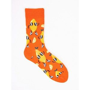 Yoclub Unisex's Cotton Socks Patterns Colors SKA-0054F-D500