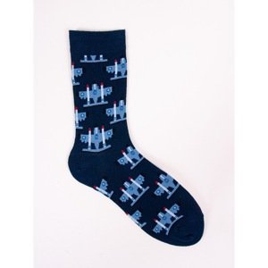 Yoclub Unisex's Cotton Socks Patterns Colors SKA-0054F-D700