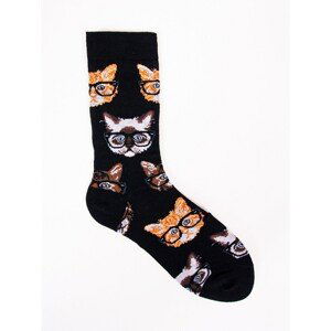 Yoclub Unisex's Cotton Socks Patterns Colors SKA-0054F-E500