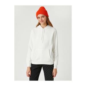 Koton Long Sleeve Hooded Sweatshirt with Pocket