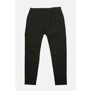 Trendyol Black Men's Slim Fit Belt Waisted Lace-Up Trousers