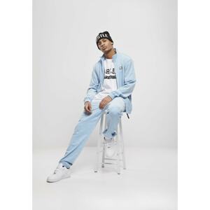 Southpole AOP Velour Pants Babyblue