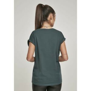 Ladies Extended Shoulder Tee bottlegreen