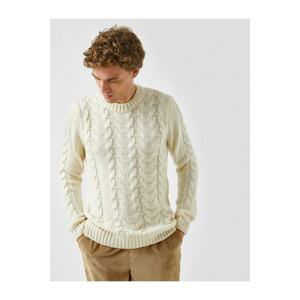 Koton Knit Patterned Sweater