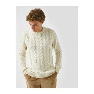 Koton Knit Patterned Sweater