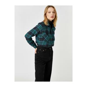 Koton Plaid Shirt Long Sleeve