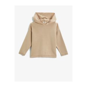 Koton Sweatshirt - Beige - Regular