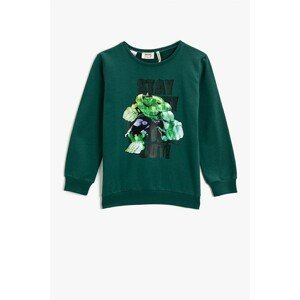 Koton Sweatshirt - Green - Regular fit