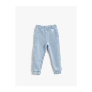 Koton Basic Jogger Sweatpants Cotton Textured Edges