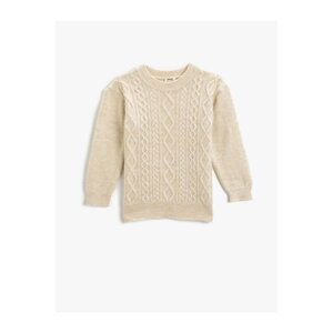 Koton Sweater - Beige - Regular fit