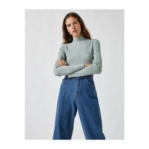 Koton Sweater - Grün - Relaxed fit