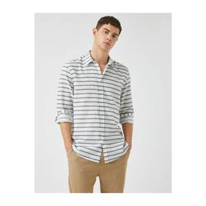 Koton Slim Fit Striped Shirt