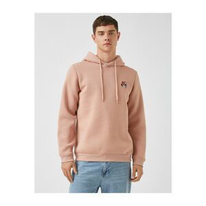 Koton Tiger Embroidered Hoodie Sweatshirt