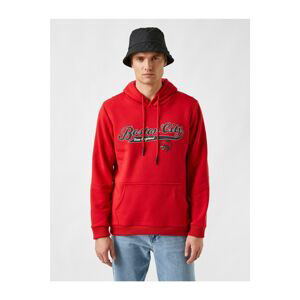 Koton Sweatshirt - Red - Regular fit