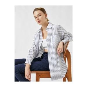 Koton Striped Shirt Long Sleeve