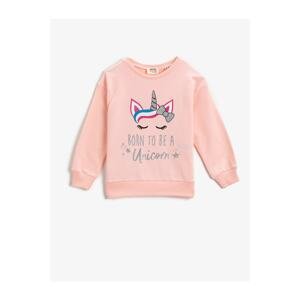 Koton Sweatshirt - Pink - Regular