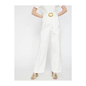 Koton Belt Detailed Trousers