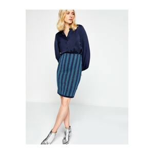 Koton Patterned Knitwear Skirt