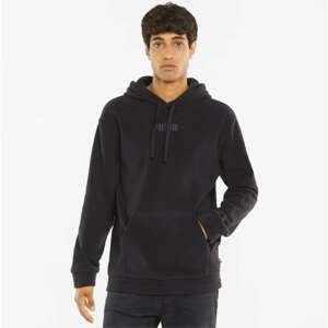 Puma Sweatshirt Modern Basics Polarfleece Hoodie Black - Mens