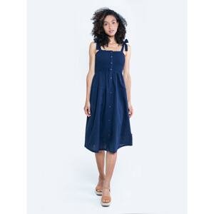 Big Star Woman's -- Dress 340118 Blue Woven-403