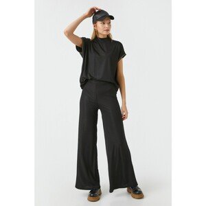 Koton Women's High Waist Wide Leg Pants