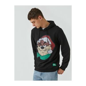 Koton Tasmanian Devil Hooded Sweatshirt Licensed Printed