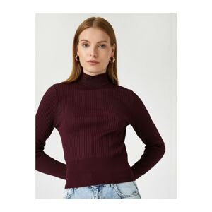 Koton Turtleneck Ribbed Knitwear Sweater