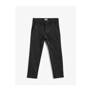 Koton Buttoned Pocket Trousers