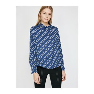 Koton Blouse - Navy blue - Regular fit