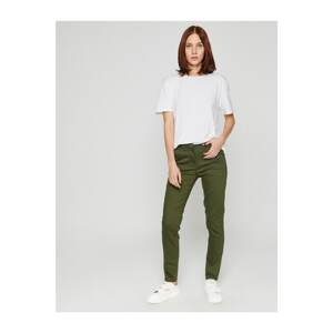 Koton Women's Slim Fit Trousers