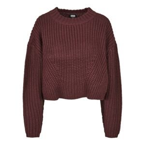 Women's wide oversize cherry sweater