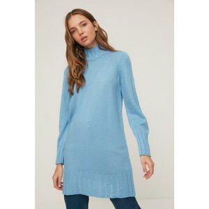 Trendyol Blue Half Turtleneck Knitwear Sweater