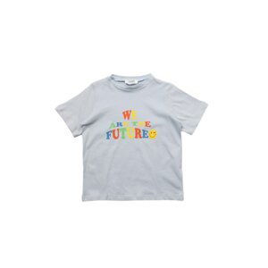 Trendyol Blue Printed Boy Knitted T-Shirt