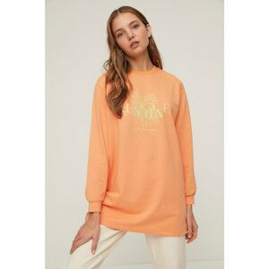 Trendyol Sweatshirt - Orange - Regular fit