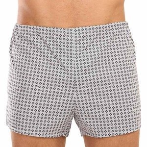 Classic men's shorts Foltýn black-beige pattern oversize