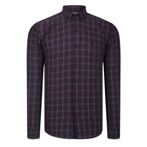 G711 DEWBERRY MEN'S SHIRT-DARK BURGUNDY