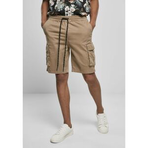 Drawstring Cargo Shorts Darksand