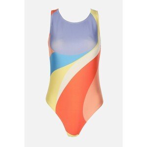 Trendyol Abstract Pattern Halter Collar Swimsuit