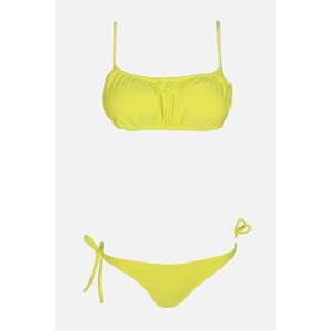 Trendyol Green Tie Bikini Set