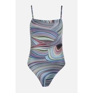 Trendyol Green Abstract Pattern Swimwear